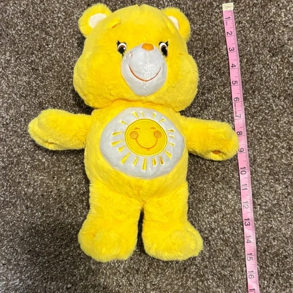 Care Bears Funshine Bear Plush Toy 2014 - Picture 4 of 4